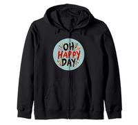 Awesome Oh Happy Day Logo Zip Hoodie