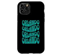 Awesome Orlando Florida Groovy Retro 60s 70s Style Design Case for iPhone 11 Pro