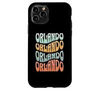 Awesome Orlando Florida Groovy Retro 60s 70s Style Design Case for iPhone 11 Pro