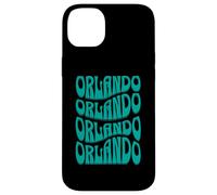 Awesome Orlando Florida Groovy Retro 60s 70s Style Design Case for iPhone 14 Plus