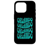 Awesome Orlando Florida Groovy Retro 60s 70s Style Design Case for iPhone 16 Pro