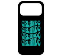 Awesome Orlando Florida Groovy Retro 60s 70s Style Design Case for iPhone 17 Pro Max