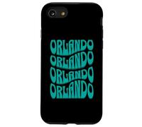 Awesome Orlando Florida Groovy Retro 60s 70s Style Design Case for iPhone SE (2020) / 7/8