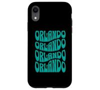 Awesome Orlando Florida Groovy Retro 60s 70s Style Design Case for iPhone XR