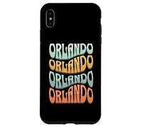 Awesome Orlando Florida Groovy Retro 60s 70s Style Design Case for iPhone XS Max