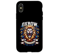 Awesome Oxbow Lion Design Case for iPhone X/XS
