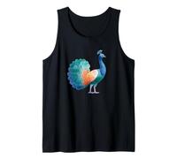 Awesome Peacock Bird Costume for Animals Lovers Tank Top