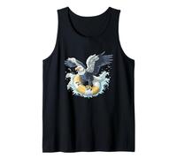 Awesome Pool Ring Eagle Costume for Holiday Lovers Tank Top