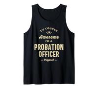 Awesome Probation Officer Job Occupation Tank Top