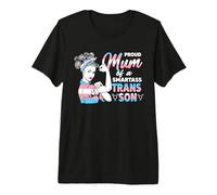 Awesome Proud Unbreakable Trans Mum Pride LGBT Awareness Premium T-Shirt