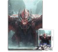 Awesome Red Dragon Art Adult Jigsaw Puzzles 1000 Pieces Smart Fun Educational Game Great Heartfelt Meaningful Present Size 50x75cm