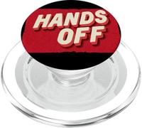 Awesome Red Hands Off Statement Costume PopSockets PopGrip for MagSafe