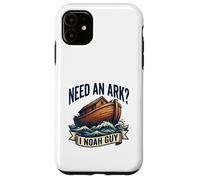 Awesome Religious Joke Noahs Ark Pun Sarcastic Saying Fun Case for iPhone 11