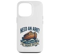 Awesome Religious Joke Noahs Ark Pun Sarcastic Saying Fun Case for iPhone 13 Pro