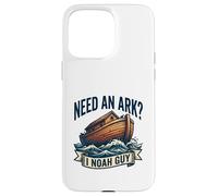 Awesome Religious Joke Noahs Ark Pun Sarcastic Saying Fun Case for iPhone 15 Pro Max