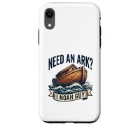 Awesome Religious Joke Noahs Ark Pun Sarcastic Saying Fun Case for iPhone XR