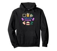 Awesome Retro Cafeteria Crew Lunch Lady And Food Service Pullover Hoodie