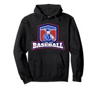 Awesome Retro I Am The Baseball Pullover Hoodie