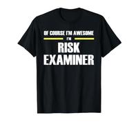 Awesome Risk Examiner Value Graphic T-Shirt, Men, Black, L