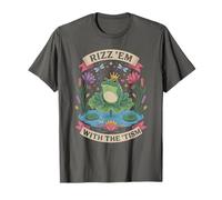 Awesome RIZZ EM with TISM Frog Prince Autism Mom Celebrate T-Shirt