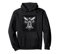 Awesome Road Trip Look with this Cool Motorcycle Eagle Pullover Hoodie
