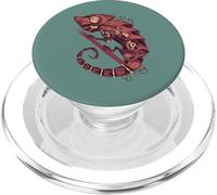 Awesome Robotic Mech Chameleon Reptile Lizard Gecko Lover PopSockets PopGrip for MagSafe