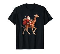 Awesome Santa's Little Helper Costume for Giraffes Lovers T-Shirt