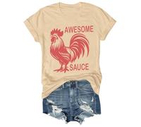 Awesome Sauce T Shirt Awesome Chicken Sauce T Shirt Funny Graphic Tees Khaki