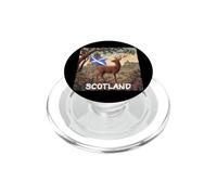 Awesome Scotland Nature View with Deer Costume PopSockets PopGrip for MagSafe