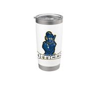 Awesome Secret Agent Styled Security Officer Stainless Steel Insulated Tumbler