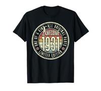 Awesome Since 1931 94th Vintage Birthday Celebration Retro T-Shirt