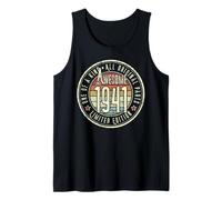 Awesome Since 1941 84th Vintage Birthday Celebration Retro Tank Top