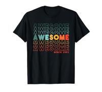Awesome Since 1941 Man or Woman Vintage Birthday T-Shirt