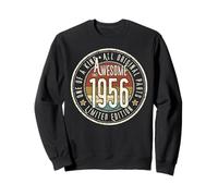 Awesome Since 1956 69th Retro Birthday Celebration Vintage Sweatshirt