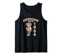 Awesome Since 1964 Funny Bear Gift Idea Nursery Tank Top