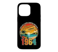 Awesome Since 1964 Vintage Beach Tropical 62nd Birthday Case for iPhone 14 Pro Max