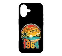 Awesome Since 1964 Vintage Beach Tropical 62nd Birthday Case for iPhone 17