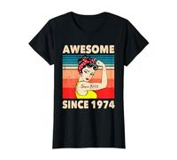 Awesome Since 1974 - Year Old 49th Birthday Decoration T-Shirt