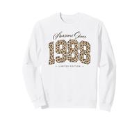 Awesome Since 1988 | Leopard Pattern 38th Birthday Girls Sweatshirt