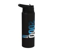 Awesome Since 2000 26th Birthday Born 2000 Stainless Steel Insulated Water Bottle