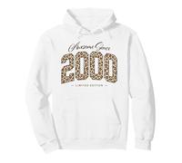 Awesome Since 2000 | Leopard Pattern 26th Birthday Girls Pullover Hoodie