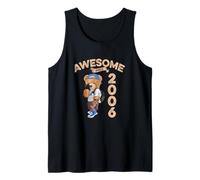 Awesome Since 2006 Funny Bear Gift Idea Nursery Tank Top