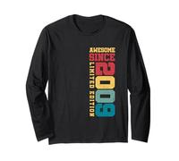 Awesome Since 2009 Limited Edition Vintage 16th Birthday Long Sleeve T-Shirt