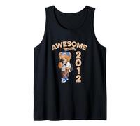 Awesome Since 2012 Funny Bear Gift Idea Nursery Tank Top
