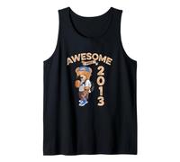 Awesome Since 2013 Funny Bear Gift Idea Nursery Tank Top