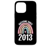 Awesome Since 2013 Rainbow Birthday for Girls Born in 2013 Case for iPhone 13 Pro Max