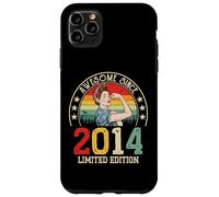 Awesome Since 2014 - Vintage Empowered 12th Birthday Girls Case for iPhone 11 Pro Max