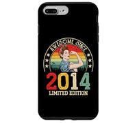 Awesome Since 2014 - Vintage Empowered 12th Birthday Girls Case for iPhone 7 Plus/8 Plus