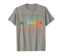 Awesome Since 2017 Boy or Girl Vintage Birthday T-Shirt
