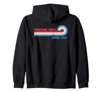 Awesome Since April 1967 Zip Hoodie